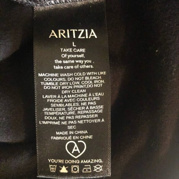 Aritzia Community Black Leggings  Ladies Med - Picture 5 of 11